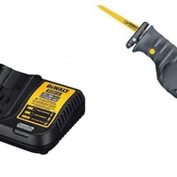 DEWALT DCS380B 20-Volt MAX Li-Ion Reciprocating Saw (Tool Only) with DCB230C 20V Battery Pack
