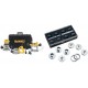 DEWALT DW618B3 12 Amp 2-1/4 Horsepower Plunge Base and Fixed Base with 42000 9-Piece Template Guide Kit