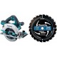 Makita XSH01Z 18-Volt X2 LXT Lithium-Ion Cordless 7-1/4-Inch Circular Saw (Tool Only, No Battery) with A-94530-10 7-1/4