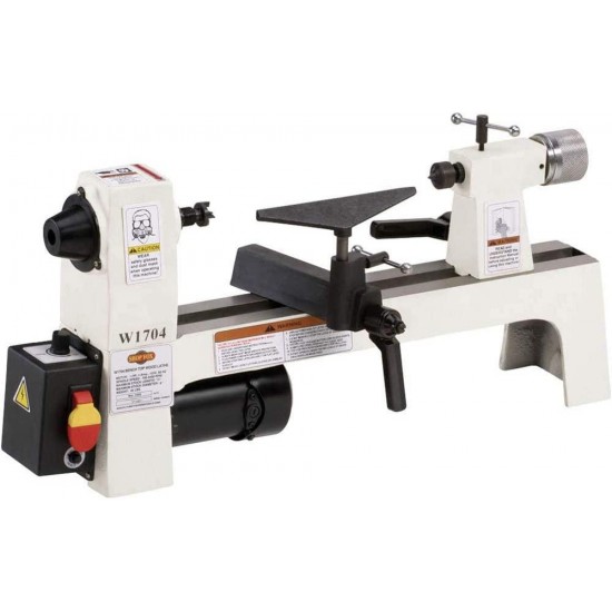 SHOP FOX W1704 1/3-Horsepower Benchtop Lathe