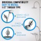 Shower Filter Water Softener Chlorine and Impurities Removal Porter-Cable PCCK616L4-CPO 20V MAX 1.5 Ah Cordless Lithium-Ion 5-Tool Combo Kit with 3 Batteries