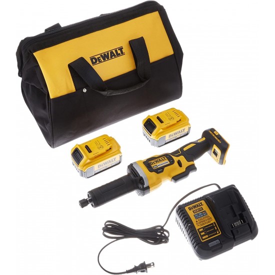 DEWALT 20V MAX Die Grinder Kit, Variable Speed, 1-1/2-Inch (DCG426M2)