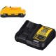 DEWALT 20V MAX XR Brushless Cut Off/Grinder Tool with 3Ah Battery & Charger Kit (DCG413B & DCB230C)