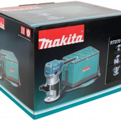 Makita RT0701CX3 1-1/4 HP Compact Router Kit, Teal