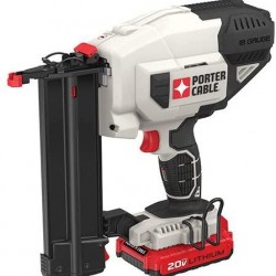 PORTER-CABLE 20V MAX Cordless Brad Nailer Kit, 18GA (PCC790LA)