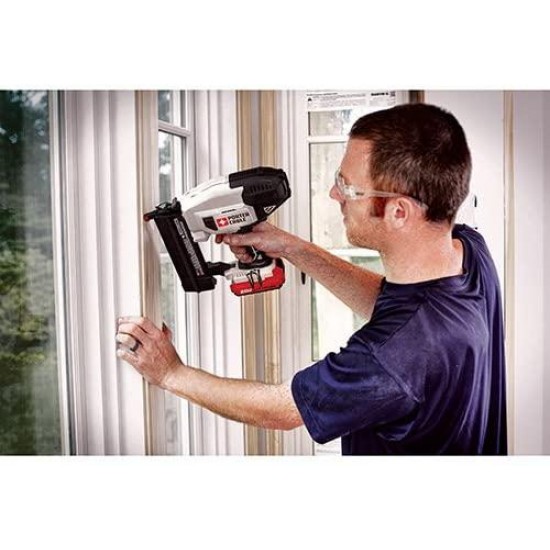 PORTER-CABLE 20V MAX Cordless Brad Nailer Kit, 18GA (PCC790LA)