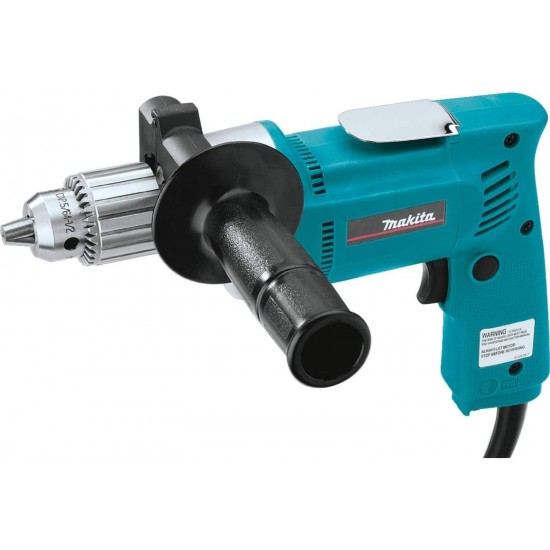 Electric Drill, 1/2 In, 0 to 550 rpm, 6.5A