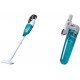 Makita XLC03ZWX4 18V LXT Lithium-Ion Brushless Compact Cordless Vacuum, Trigger w/Lock, Tool Only with 191D70-5 White Cyclonic Vacuum Attachment w/Lock