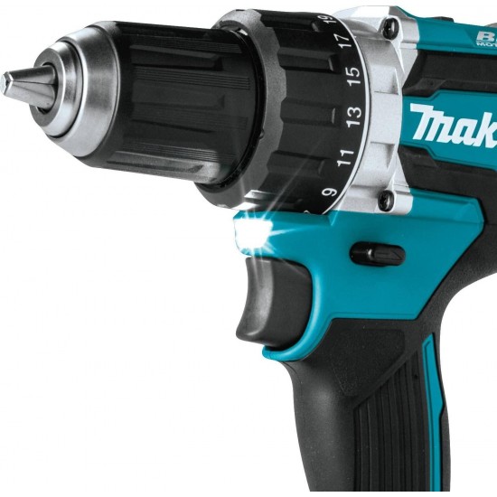 Makita XFD12T 5.0 Ah 18V LXT Lithium-Ion Compact Brushless Cordless 1/2