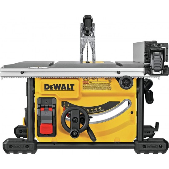 DEWALT Table Saw for Jobsite, Compact, 8-1/4-Inch (DWE7485)