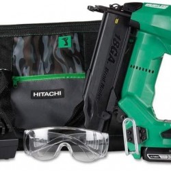 Hitachi NT1850DE 18V Cordless Brad Nailer, Brushless Motor, 18 Gauge, 5/8