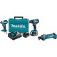 Makita XT269M 18V LXT Lithium-Ion Brushless Cordless 2-Pc. Combo Kit (4.0Ah) & Makita XOC01Z 18-Volt LXT Lithium-Ion Cordless Cut-Out, Bare Tool