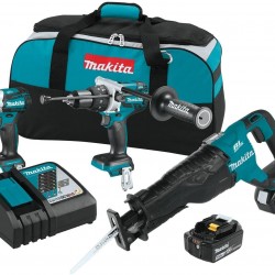 Makita XT330T 5.0 Ah 18V LXT Lithium-Ion Brushless Cordless Combo Kit (3 Piece)