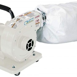 Grizzly Industrial G1163P - 1 HP Light Duty Dust Collector - Polar Bear Series