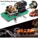 QWERTOUY 300W CNC Mini Lathe Machine Tools DIY Woodworking Buddha Pearl Grinding Polishing Beads Wood Lathe Drill Rotary Tool 110V