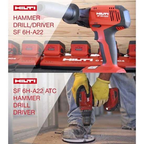 Hilti SFH22-A 22V Speed Cordless Hammer Drill Driver Tool Only Bare Tool without Battery