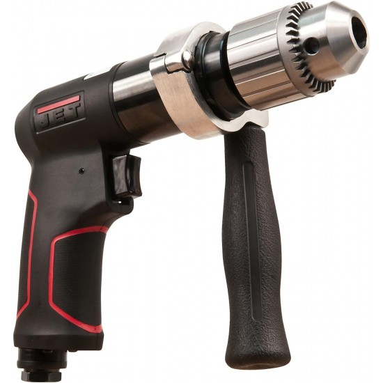 JET JAT-621 Pneumatic R12 Composite Rev Drill, 1/2