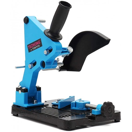 Useful Hand Tool, 115-125 Angle Grinder Bracket Grinder Bracket Support Cast Iron Base Bracket Bracket Industrial Power Tools (Color : Blue)