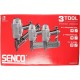 SENCO 1Y0060N FinishPro 3-Tool Nailer and Stapler Combo Kit