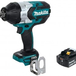 Makita XWT07Z 18V LXT Lithium-Ion Brushless Cordless High Torque 3/4-Inch Sq. Drive Impact Wrench & BL1840B 18V LXT Lithium-Ion 4.0Ah Battery